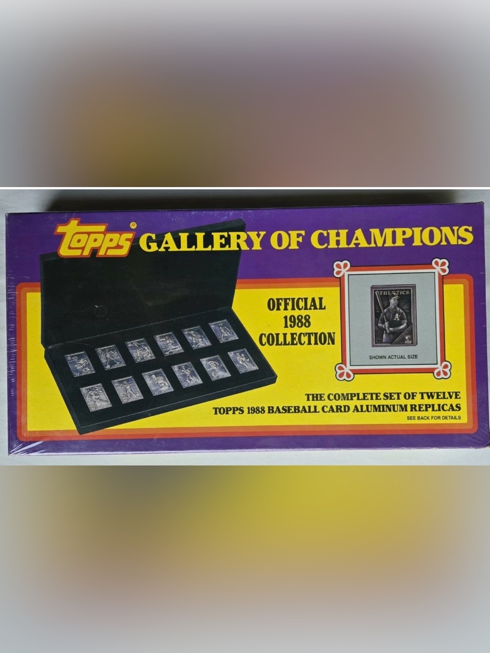 Topps Gallery of Champions Silver Vintage cards -1988 (Factory Sealed) - Picture 3 of 10